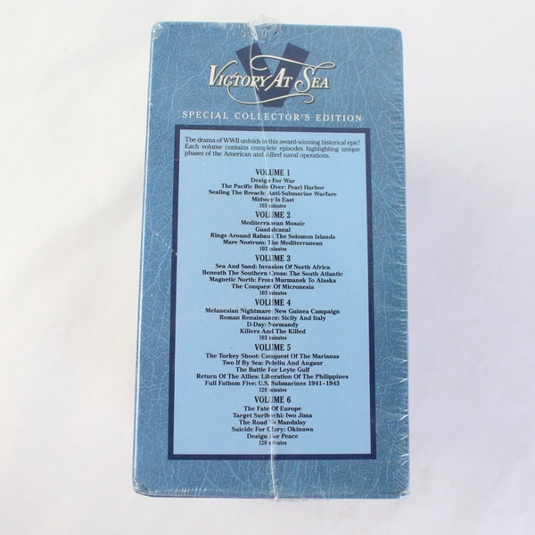 Victory at Sea VHS Tape Box Set Special Collectors Edition Sealed
