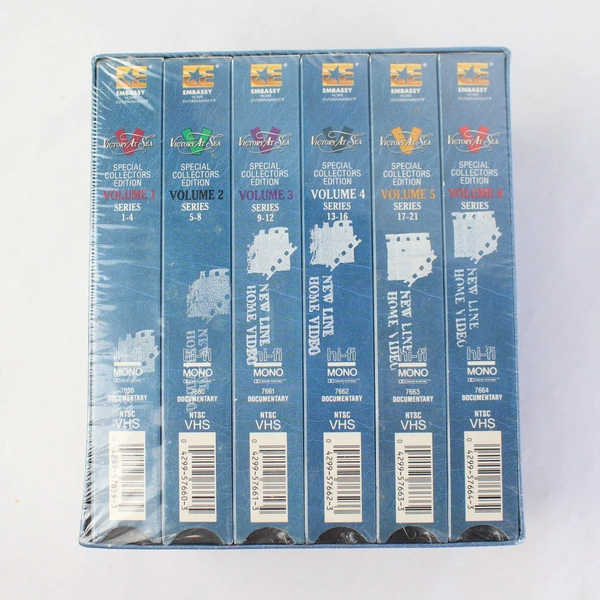 Victory at Sea VHS Tape Box Set Special Collectors Edition Sealed