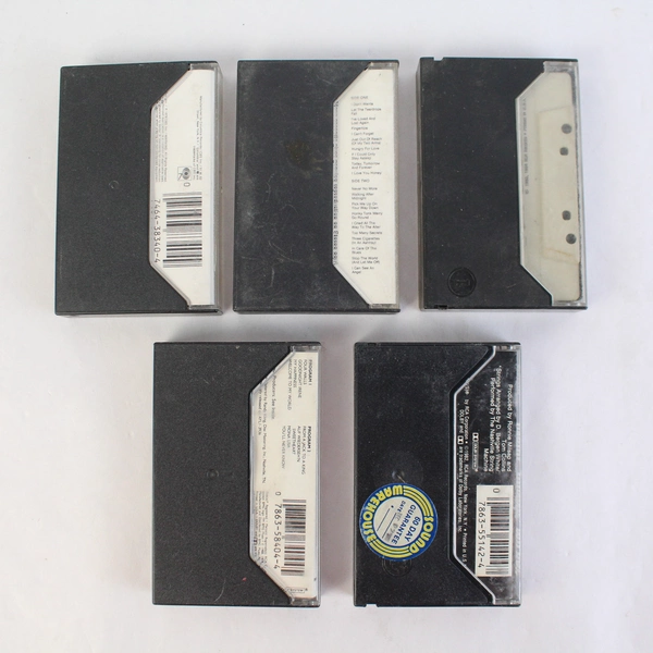 Lot of 5 Country Music Cassette Tapes Patsy Cline The Judds Ronnie Milsap