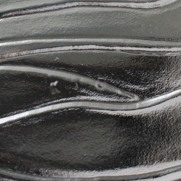 Vintage Indiana Glass Floral Tulip Design Clear Glass Platter 13"