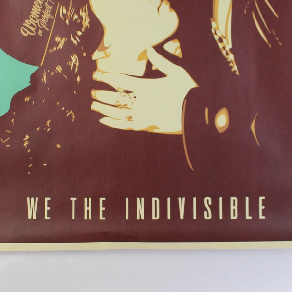 Shepard Fairey We The Indivisible 24x36 Offset Lithograph Art Print
