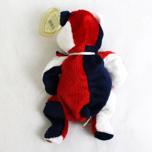 2001 Ty Beanie Babies Patriot the Bear with Tags Plush Toy