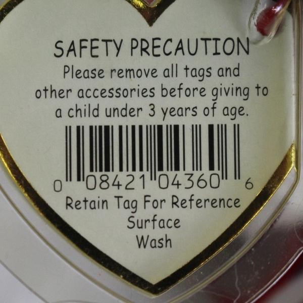 2001 Ty Beanie Babies Patriot the Bear with Tags Plush Toy