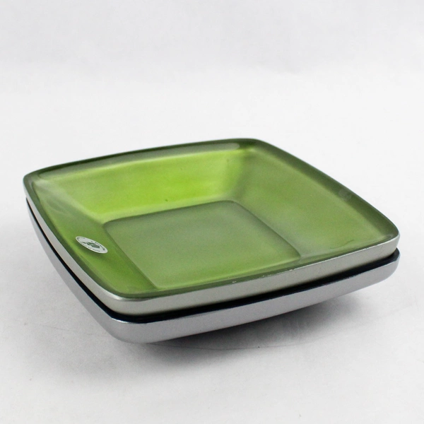 Partylite New Mist Candle Holders Trays 2 P7478 Blue Green Lemon Watermelon