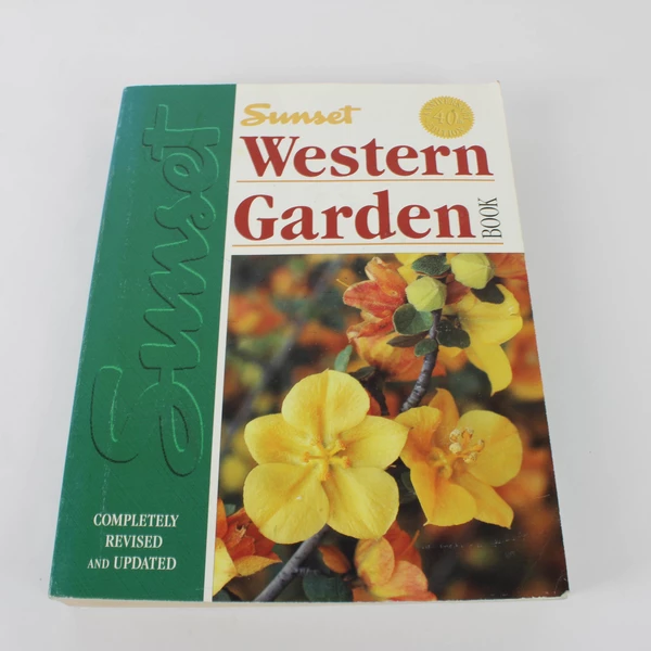 Sunset Western Garden Book Large Paperback 40th Anniversary Edition 1995 Revised