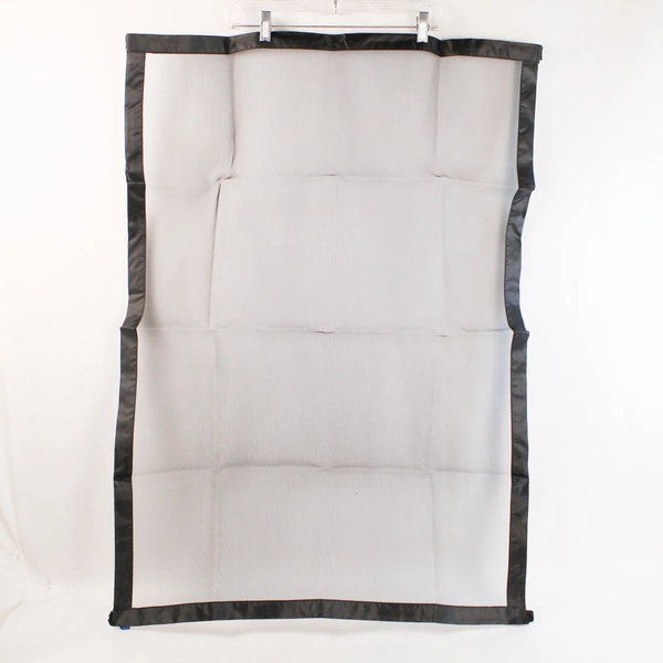 Magic Gate Adjustable Folding Mesh Dog Safety Gate Barrier Black 27"x40"