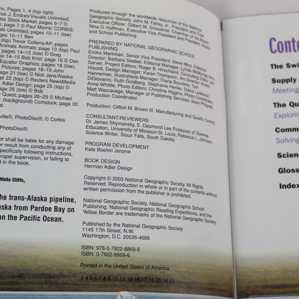 Science Issues Today Using Energy Kate Boehm Jerome National Geographic PB 2003