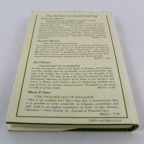 Vintage Emil Brunner J Edward Humphrey Book 1977 Hardcover Dust Cover