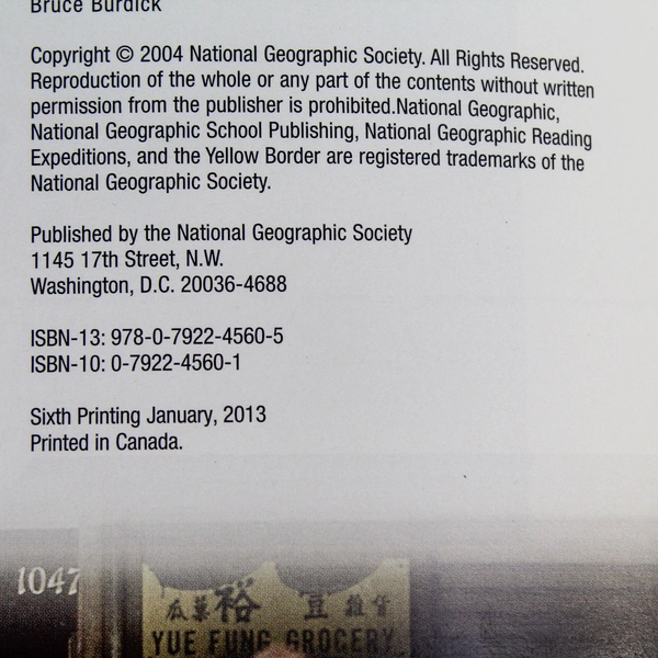 National Geographic Immigrants Today by Ann M. Rossi Paperback 2004