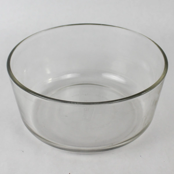 Vintage Pyrex 7203 Clear Glass Serving Bowl 1.75 Quart 7" Diameter Pre-Owned