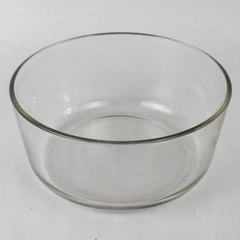 Vintage Pyrex 7203 Clear Glass Serving Bowl 1.75 Quart 7" Diameter Pre-Owned