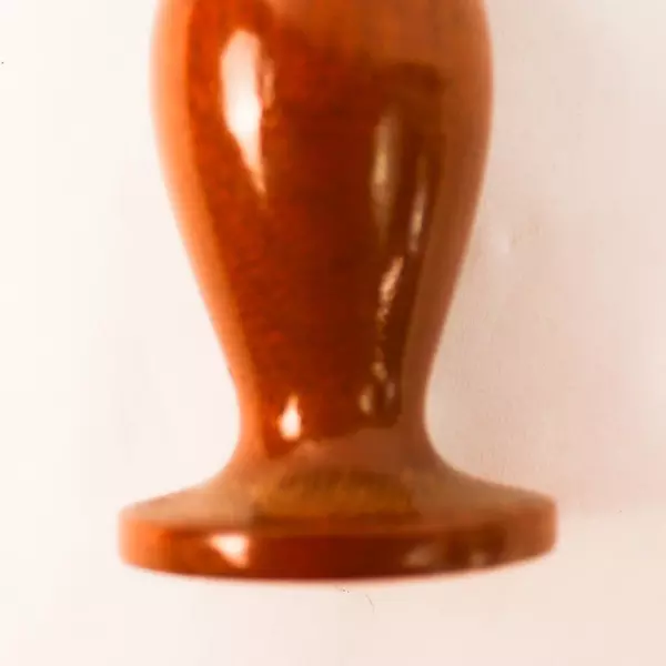 Vintage Myrtle Craft Studio Wood Candle Holder 3" Tall Grants Pass Oregon