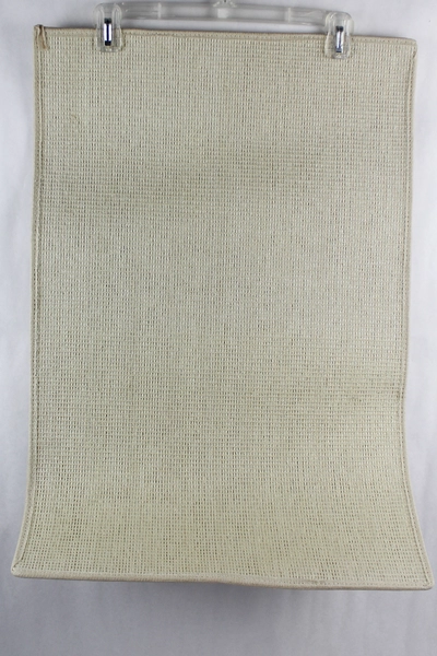 High Cotton Beige "Partying Studying" College Doormat Rug 27x18" Pre-Owned