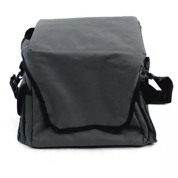 Action Bag Mfg Gray Camera Bag Removable Strap Side Pockets DSLR Case
