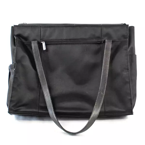 Samsonite Women's Black Nylon Laptop Briefcase Bag Double Handle 67113