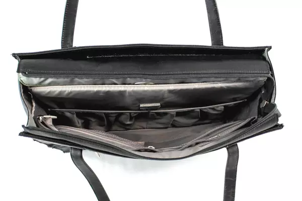 Samsonite Women's Black Nylon Laptop Briefcase Bag Double Handle 67113