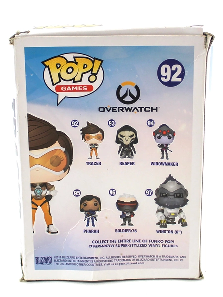 Funko Pop Games Overwatch 92 Tracer Vinyl Figure Collectible Action Toy