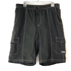 Performance Bike Cycling Shorts Men's Size XL Padded Black White Stitching