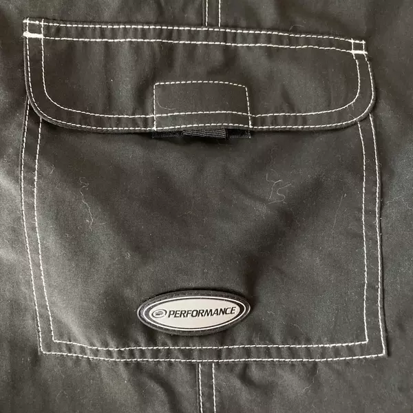 Performance Bike Cycling Shorts Men's Size XL Padded Black White Stitching