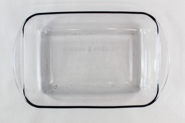 Vintage Anchor Hocking Clear Glass Baking Dish 3 Quart 24 Oven Microwave Kitchen