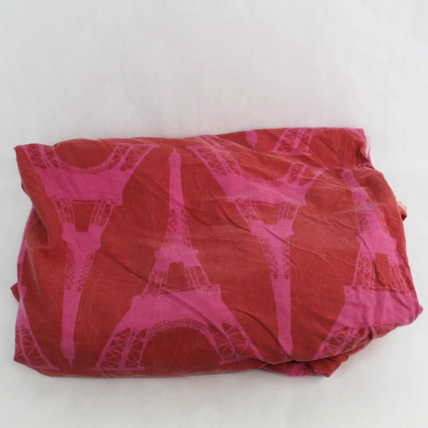 Lot of 3 Love Paris Duvet Cover & Pillow Shams Fabric Craft Project