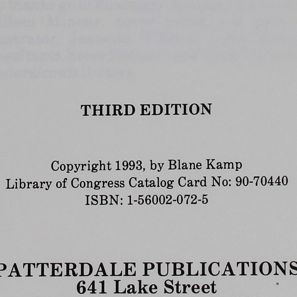 Motorcycle Sign Language Blane Kamp 1993 Third Edition Patterdale Publications