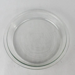 Vintage Pyrex 9" Clear Glass Pie Plate Model 209 32 Microwave Safe Dish