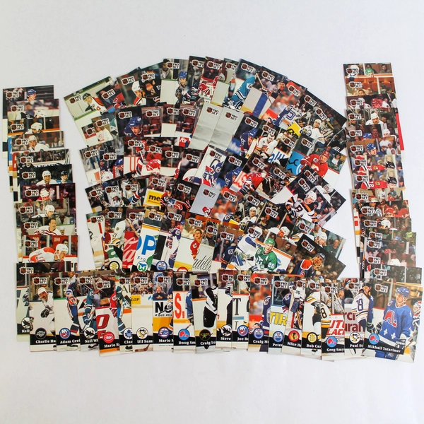 Lot of 100 Vintage Pro Set NHL Hockey Cards Stars Hall of Famers Commons