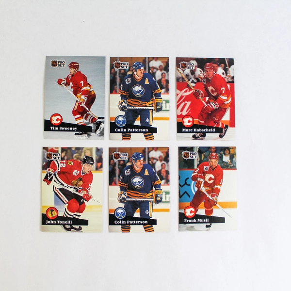 Lot of 100 Vintage Pro Set NHL Hockey Cards Stars Hall of Famers Commons