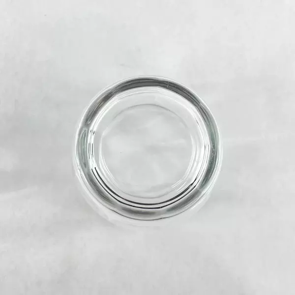 Lot of 4 Clear Glass Tumblers 3.5" Juice Cocktail Drinking Glasses Barware