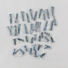 Lot of 39 Aootoch Silver Screws 1" & 2" Sealed Packages New Condition