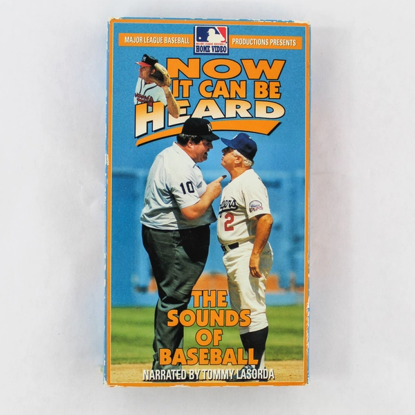 Now It Can Be Heard The Sounds Of Baseball VHS 1992 Tommy Lasorda MLB