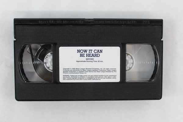 Now It Can Be Heard The Sounds Of Baseball VHS 1992 Tommy Lasorda MLB