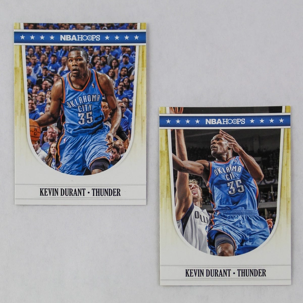 Lot of 3 Kevin Durant 2011-12 NBA Hoops Cards Panini Thunder Good Condition