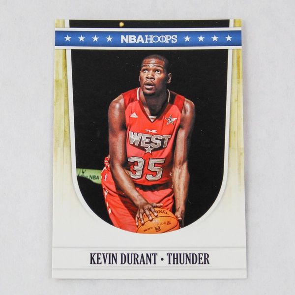Lot of 3 Kevin Durant 2011-12 NBA Hoops Cards Panini Thunder Good Condition