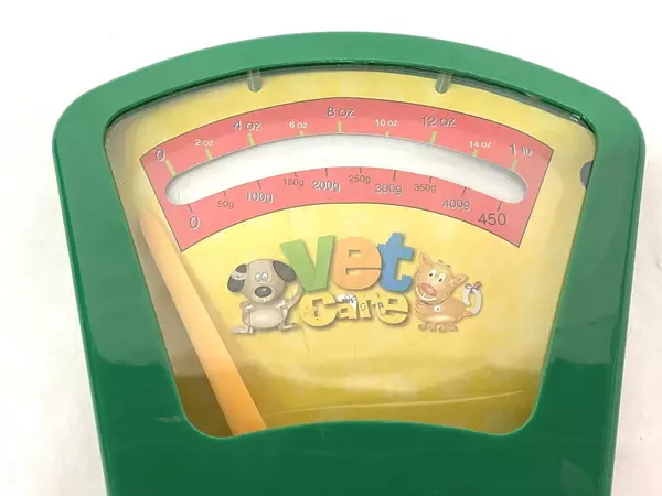 LWAR Small Animal Veterinary Scale 1lb Capacity Red Green Yellow Pre-Owned