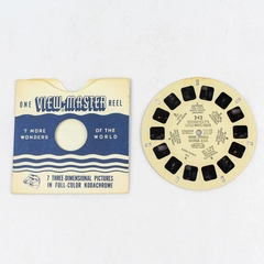 Vintage Sawyers View Master 343 Georgia Little White House World Wonders