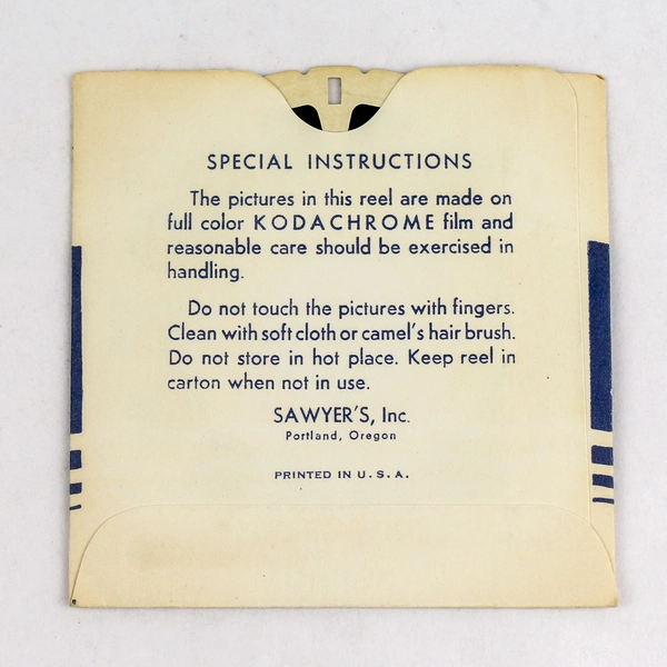 Vintage Sawyers View Master 343 Georgia Little White House World Wonders