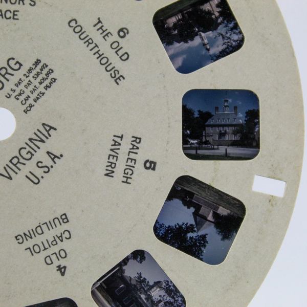 Lot of 2 Vintage Sawyers ViewMaster 181 183 Virginia California World Wonder