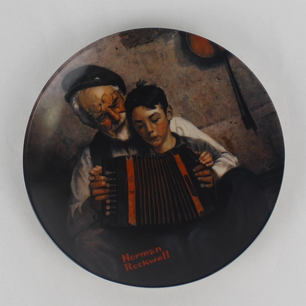 Lot of 3 Norman Rockwell Collector Plates by Knowles Lighthouse Keepers