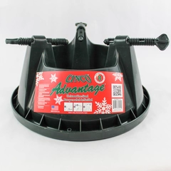 Cinco C150 Green Plastic Christmas Tree Stand For Trees Up To 8 Feet Tall