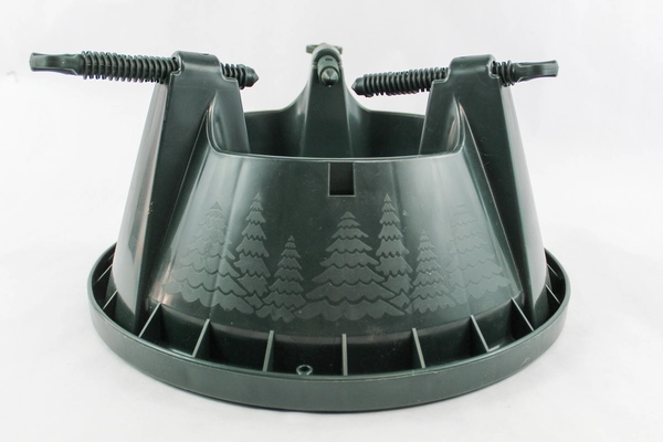 Cinco C150 Green Plastic Christmas Tree Stand For Trees Up To 8 Feet Tall