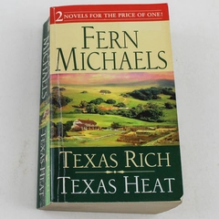 Fern Michaels Texas Rich Texas Heat 2 Novels in 1 Good Condition 2006