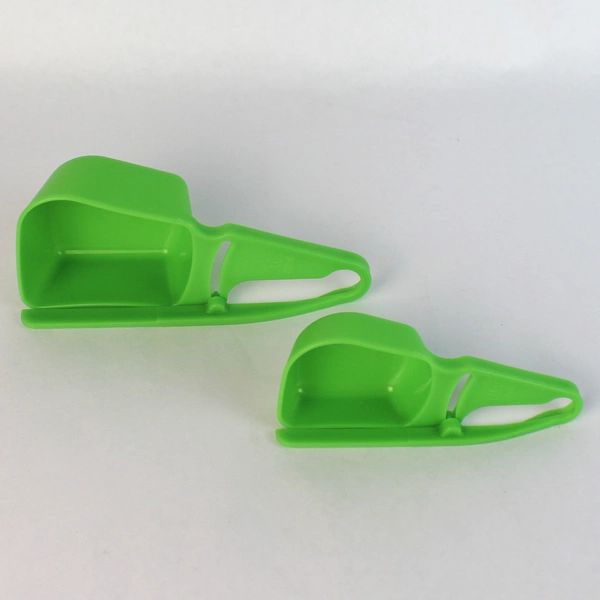 Progressive Prep Solutions Four Piece Leveling Measuring Cups Plastic Green Gray