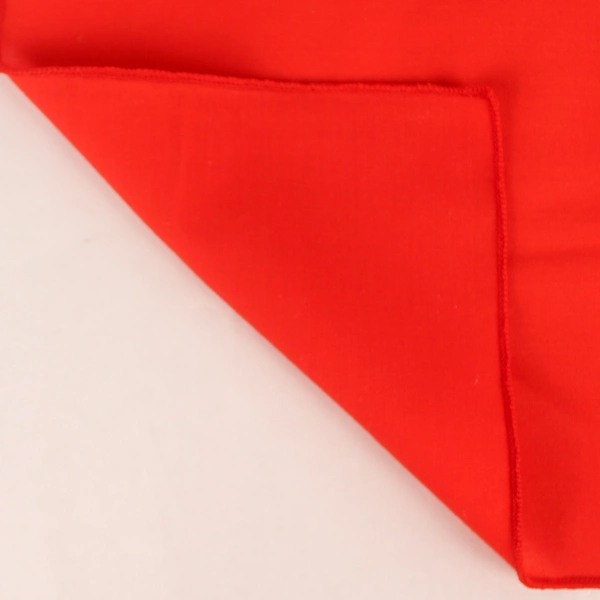 Lot of 4 Red Linen Cloth Napkins 16.5" Square - Good Pre-Owned Condition