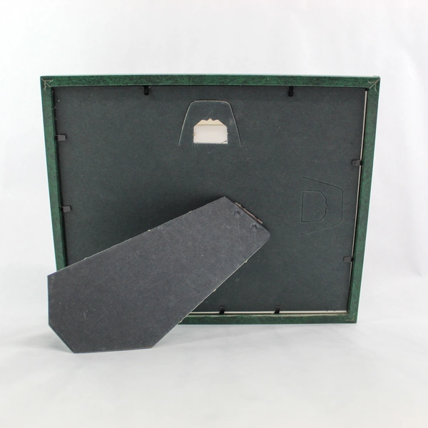 Framed Coming Home Holiday Art Print by Chris Cummings Green Marbled Frame 8x10