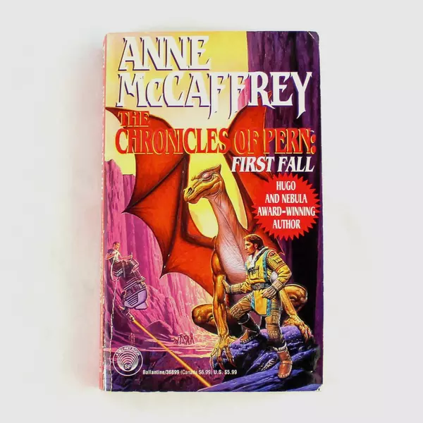 Vtg The Chronicles of Pern First Fall A Novel By Anne McCaffrey PB Del Rey 1993