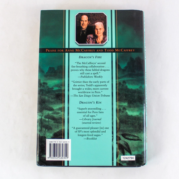 Dragon Harper A Novel By Anne and Todd McCaffrey 2007 HC DJ Del Rey Ballantine