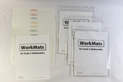 Lot of 4 Macmillan McGraw-Hill WorkMats Grade 3 Math Learning Sets
