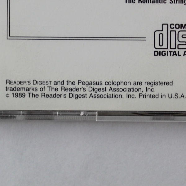 Stardust Moods The Romantic Strings Audio Music CD 1989 Reader's Digest